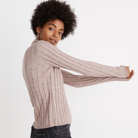 Madewell Donegal Evercrest Wool Blend Sweater - Picture 2 of 8